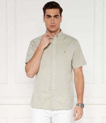Koszula męska z klasycznym kołnierzykiem Tommy Hilfiger ze sklepu: Gomez Fashion Store w kategorii: Koszule męskie - zdjęcie 874714-BD9-10338_TH242M000222J37