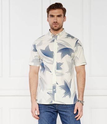 Koszula męska z klasycznym kołnierzykiem Tommy Hilfiger ze sklepu: Gomez Fashion Store w kategorii: Koszule męskie - zdjęcie 874714-BD9-10338_TH242M000226D11