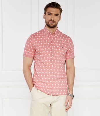 Tommy Hilfiger - Koszula męska na lato wiosenna ze sklepu: Gomez Fashion Store w kategorii: Koszule męskie - zdjęcie 874714-BD9-10338_TH242M000174F56