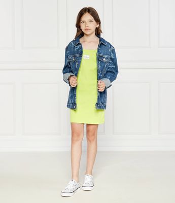 Sukienka dziewczęca wiosenna Calvin Klein Jeans ze sklepu: Gomez Fashion Store w kategorii: Sukienki dziewczęce