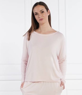 Piżama bez wzorów casual Tommy Hilfiger ze sklepu: Gomez Fashion Store w kategorii: Piżamy damskie - zdjęcie 874714-BD9-10338_TU242W000018855
