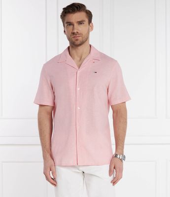 Koszula męska casualowa Tommy Jeans ze sklepu: Gomez Fashion Store w kategorii: Koszule męskie - zdjęcie 874714-BD9-10338_TM242M000057185