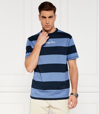 T-shirt męski na wiosnę Tommy Jeans ze sklepu: Gomez Fashion Store w kategorii: T-shirty męskie - zdjęcie 874714-BD9-10338_TM242M000132072