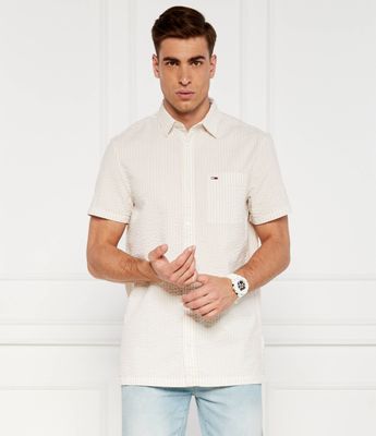 Koszula męska casual Tommy Jeans ze sklepu: Gomez Fashion Store w kategorii: Koszule męskie - zdjęcie 874714-BD9-10338_TM242M000135166