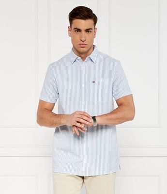 Koszula męska casualowa Tommy Jeans ze sklepu: Gomez Fashion Store w kategorii: Koszule męskie - zdjęcie 874714-BD9-10338_TM242M000135D96