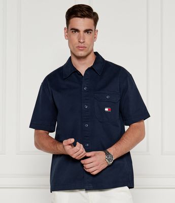 Koszula męska wiosenna Tommy Jeans ze sklepu: Gomez Fashion Store w kategorii: Koszule męskie - zdjęcie 874714-BD9-10338_TM242M000138072