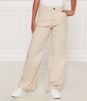 Tommy Hilfiger - Spodnie dziewczęce wiosenne ze sklepu: Gomez Fashion Store w kategorii: Spodnie dziewczęce