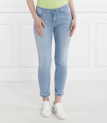Jeansy damskie w miejskim stylu casual BOSS BLACK ze sklepu: Gomez Fashion Store w kategorii: Jeansy damskie - zdjęcie 874714-BD9-10338_BB242W000046420