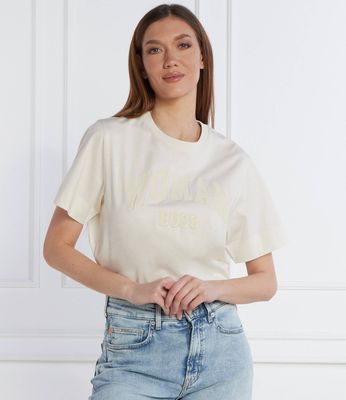 Bluzka damska casual BOSS BLACK ze sklepu: Gomez Fashion Store w kategorii: Bluzki damskie - zdjęcie 874714-BD9-10338_BB242W000054118