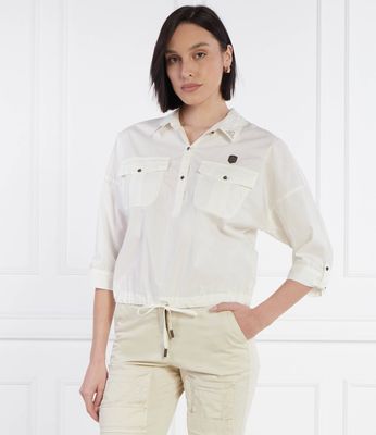 Koszula damska wiosenna Aeronautica Militare ze sklepu: Gomez Fashion Store w kategorii: Koszule damskie - zdjęcie 874714-BD9-10338_AM242W000014241
