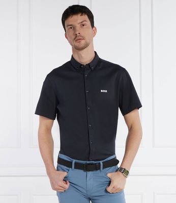 BOSS GREEN - Koszula męska casual ze sklepu: Gomez Fashion Store w kategorii: Koszule męskie - zdjęcie 874714-BD9-10338_BG242M000004402