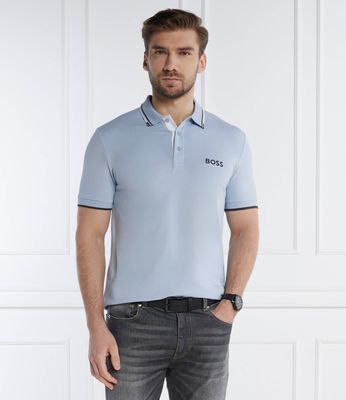 T-shirt męski casual BOSS GREEN ze sklepu: Gomez Fashion Store w kategorii: T-shirty męskie - zdjęcie 874714-BD9-10338_BG242M000013527