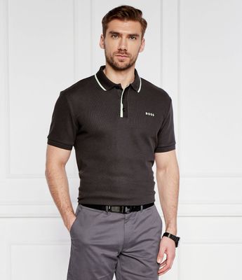 BOSS GREEN - T-shirt męski wiosenny ze sklepu: Gomez Fashion Store w kategorii: T-shirty męskie - zdjęcie 874714-BD9-10338_BG242M000031016