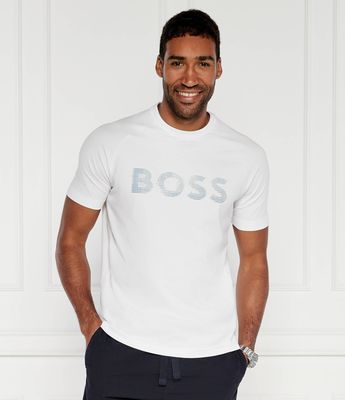 T-shirt męski młodzieżowy BOSS GREEN ze sklepu: Gomez Fashion Store w kategorii: T-shirty męskie - zdjęcie 874714-BD9-10338_BG242M000040100