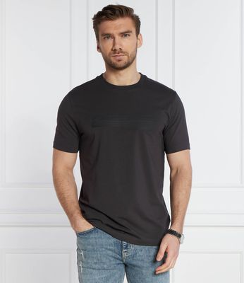 BOSS GREEN - T-shirt męski wiosenny ze sklepu: Gomez Fashion Store w kategorii: T-shirty męskie - zdjęcie 874714-BD9-10338_BG242M000041016