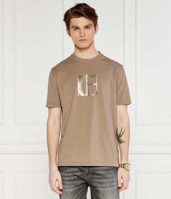 T-shirt męski młodzieżowy na wiosnę BOSS GREEN ze sklepu: Gomez Fashion Store w kategorii: T-shirty męskie - zdjęcie 874714-BD9-10338_BG242M000048334
