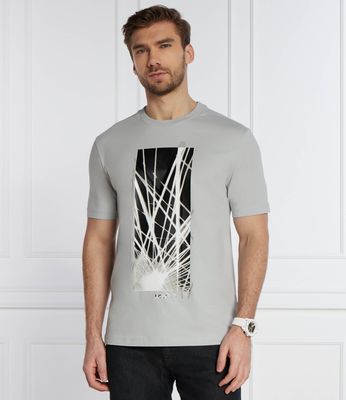 T-shirt męski na wiosnę BOSS GREEN ze sklepu: Gomez Fashion Store w kategorii: T-shirty męskie - zdjęcie 874714-BD9-10338_BG242M000050053