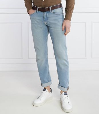 Jeansy męskie casual wiosenne BOSS ORANGE ze sklepu: Gomez Fashion Store w kategorii: Jeansy męskie - zdjęcie 874714-BD9-10338_BO242M000023450