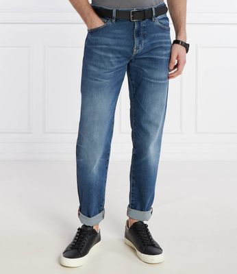 BOSS ORANGE - Jeansy męskie na wiosnę ze sklepu: Gomez Fashion Store w kategorii: Jeansy męskie - zdjęcie 874714-BD9-10338_BO242M000029429
