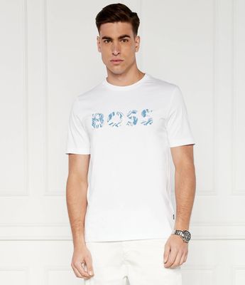 T-shirt męski młodzieżowy BOSS ORANGE ze sklepu: Gomez Fashion Store w kategorii: T-shirty męskie - zdjęcie 874714-BD9-10338_BO242M000074100