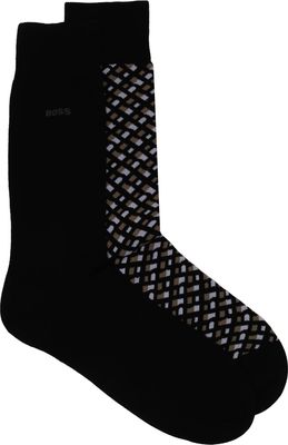 Skarpetki damskie casual gładkie BOSS BLACK ze sklepu: Gomez Fashion Store w kategorii: Skarpetki damskie - zdjęcie 874714-BD9-10338_BW242M000087001