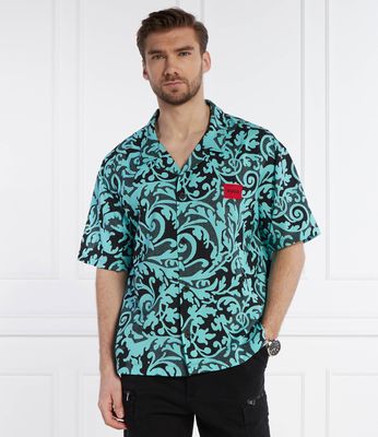 Koszula męska na wiosnę Hugo Bodywear ze sklepu: Gomez Fashion Store w kategorii: Koszule męskie - zdjęcie 874714-BD9-10338_BZ242M000033430