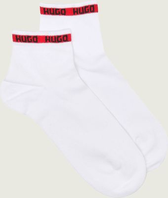 Skarpetki damskie z napisem Hugo Bodywear ze sklepu: Gomez Fashion Store w kategorii: Skarpetki damskie - zdjęcie 874714-BD9-10338_BZ242M000045100