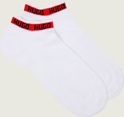 Skarpetki damskie casual z napisami Hugo Bodywear ze sklepu: Gomez Fashion Store w kategorii: Skarpetki damskie - zdjęcie 874714-BD9-10338_BZ242M000046100