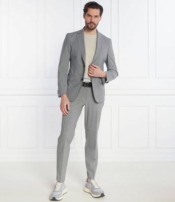 BOSS BLACK - Garnitur męski ze sklepu: Gomez Fashion Store w kategorii: Garnitury męskie - zdjęcie 874714-BD9-10338_BB242M000002041