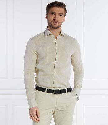 Koszula męska z klasycznym kołnierzykiem BOSS BLACK ze sklepu: Gomez Fashion Store w kategorii: Koszule męskie - zdjęcie 874714-BD9-10338_BB242M000036255