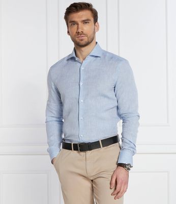 BOSS BLACK - Koszula męska elegancka ze sklepu: Gomez Fashion Store w kategorii: Koszule męskie - zdjęcie 874714-BD9-10338_BB242M000036450