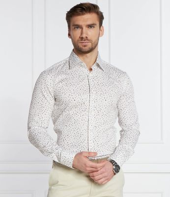 Koszula męska z klasycznym kołnierzykiem BOSS BLACK ze sklepu: Gomez Fashion Store w kategorii: Koszule męskie - zdjęcie 874714-BD9-10338_BB242M000041260