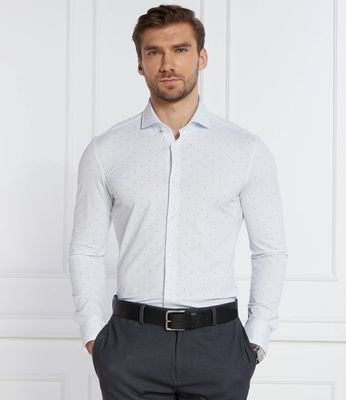 BOSS BLACK - Koszula męska wiosenna ze sklepu: Gomez Fashion Store w kategorii: Koszule męskie - zdjęcie 874714-BD9-10338_BB242M000044100
