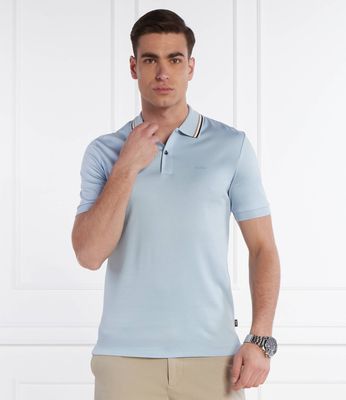 BOSS BLACK - T-shirt męski wiosenny ze sklepu: Gomez Fashion Store w kategorii: T-shirty męskie - zdjęcie 874714-BD9-10338_BB242M000114450