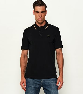 T-shirt męski casual BOSS BLACK ze sklepu: Gomez Fashion Store w kategorii: T-shirty męskie - zdjęcie 874714-BD9-10338_BB242M000117002