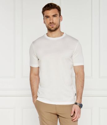 T-shirt męski casual BOSS BLACK ze sklepu: Gomez Fashion Store w kategorii: T-shirty męskie - zdjęcie 874714-BD9-10338_BB242M000122100