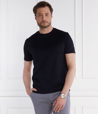 T-shirt męski wiosenny BOSS BLACK ze sklepu: Gomez Fashion Store w kategorii: T-shirty męskie - zdjęcie 874714-BD9-10338_BB242M000122404