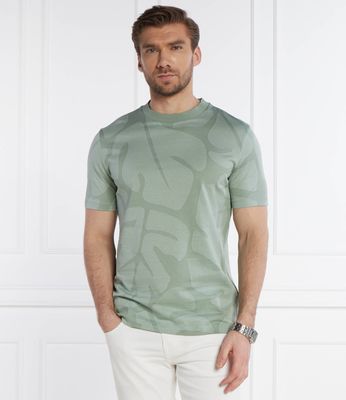 T-shirt męski casualowy BOSS BLACK ze sklepu: Gomez Fashion Store w kategorii: T-shirty męskie - zdjęcie 874714-BD9-10338_BB242M000125373