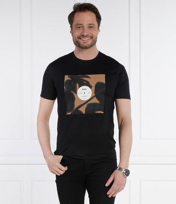 BOSS BLACK - T-shirt męski ze sklepu: Gomez Fashion Store w kategorii: T-shirty męskie - zdjęcie 874714-BD9-10338_BB242M000127001