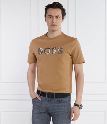 T-shirt męski BOSS BLACK ze sklepu: Gomez Fashion Store w kategorii: T-shirty męskie - zdjęcie 874714-BD9-10338_BB242M000138260