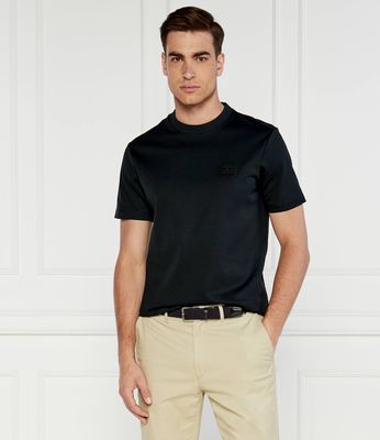 T-shirt męski na wiosnę BOSS BLACK ze sklepu: Gomez Fashion Store w kategorii: T-shirty męskie - zdjęcie 874714-BD9-10338_BB242M000146405