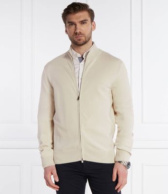 BOSS BLACK - Sweter męski na wiosnę ze sklepu: Gomez Fashion Store w kategorii: Swetry męskie - zdjęcie 874714-BD9-10338_BB242M000148131