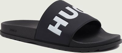 Klapki męskie na lato HUGO ze sklepu: Gomez Fashion Store w kategorii: Klapki męskie - zdjęcie 874714-BD9-10338_BU242M000055002