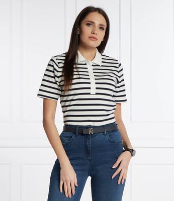 Bluzka damska casual Tommy Hilfiger ze sklepu: Gomez Fashion Store w kategorii: Bluzki damskie - zdjęcie 874714-BD9-10338_TH242W000224F15