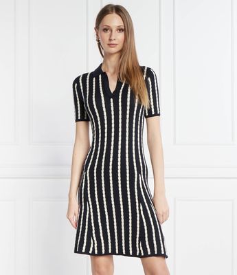 Sukienka trapezowa Tommy Hilfiger ze sklepu: Gomez Fashion Store w kategorii: Sukienki - zdjęcie 874714-BD9-10338_TH242W000231868