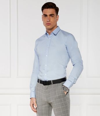 Koszula męska elegancka HUGO ze sklepu: Gomez Fashion Store w kategorii: Koszule męskie - zdjęcie 874714-BD9-10338_BU242M000067459