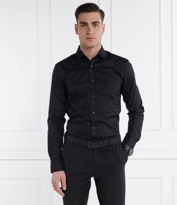 Koszula męska casual HUGO ze sklepu: Gomez Fashion Store w kategorii: Koszule męskie - zdjęcie 874714-BD9-10338_BU242M000074001