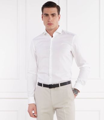 Koszula męska elegancka HUGO ze sklepu: Gomez Fashion Store w kategorii: Koszule męskie - zdjęcie 874714-BD9-10338_BU242M000079199
