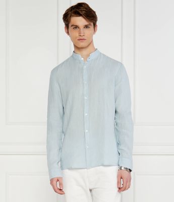Koszula męska wiosenna casual HUGO ze sklepu: Gomez Fashion Store w kategorii: Koszule męskie - zdjęcie 874714-BD9-10338_BU242M000108455