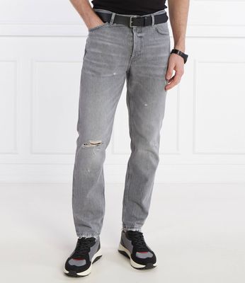HUGO - Jeansy męskie wiosenne ze sklepu: Gomez Fashion Store w kategorii: Jeansy męskie - zdjęcie 874714-BD9-10338_BU242M000123030
